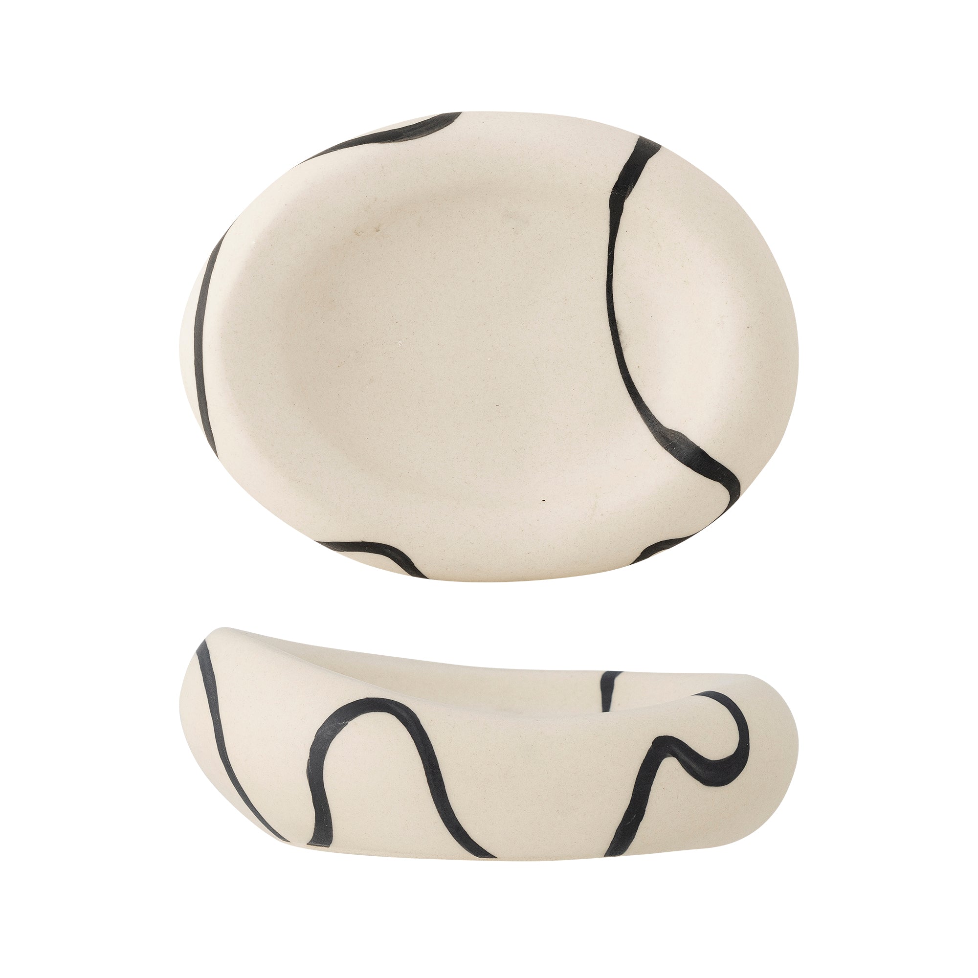 Minna - Bowl - White - Stoneware