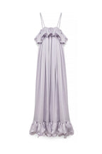 Ample Violet Tiered Maxi Dress