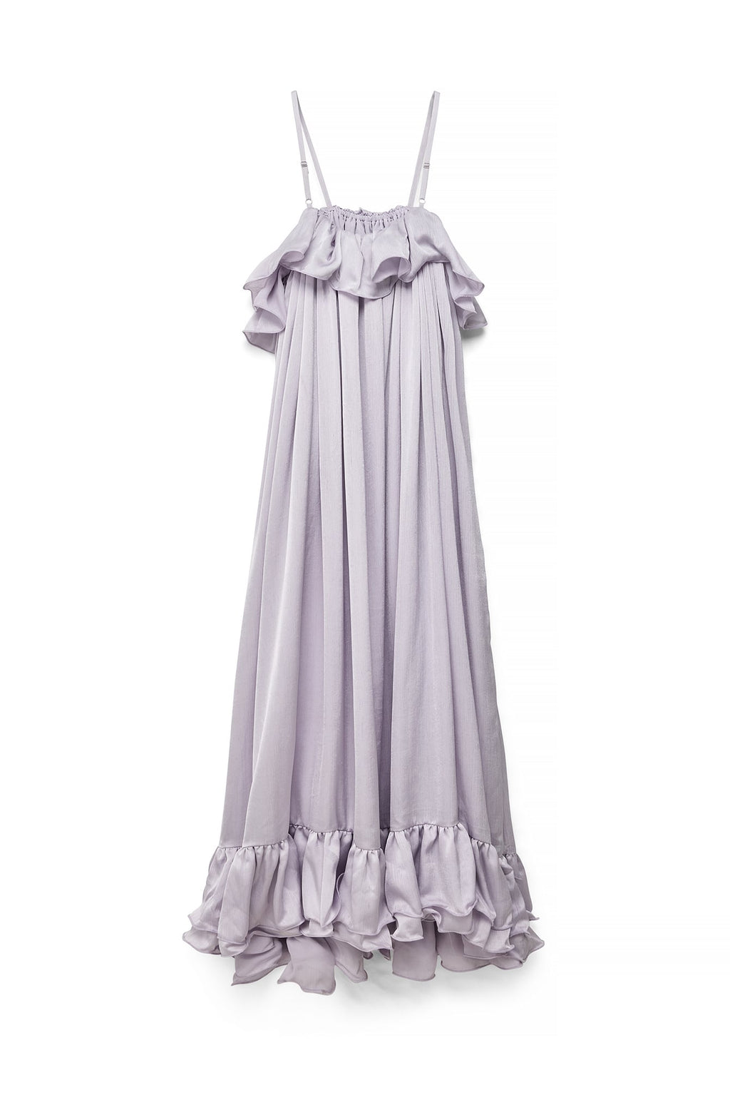 Ample Violet Tiered Maxi Dress