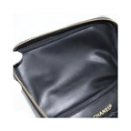 Chanel - Sac À Main Vintage Timeless Cosmetic Case Small Cuir Verni - Noir
