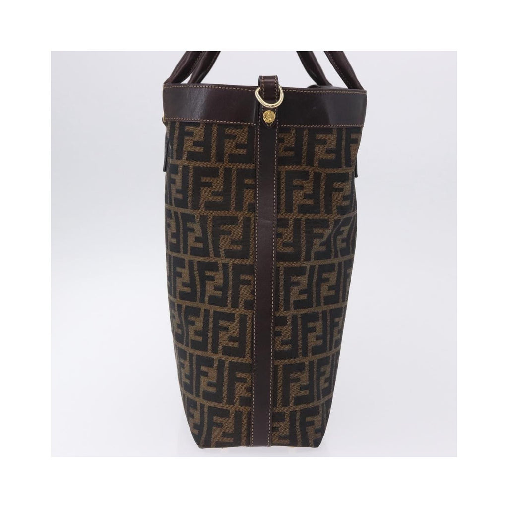 Fendi - Sac À Main Vintage Zucca Toile - Marron