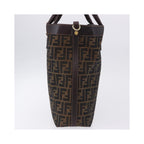Fendi - Sac À Main Vintage Zucca Toile - Marron
