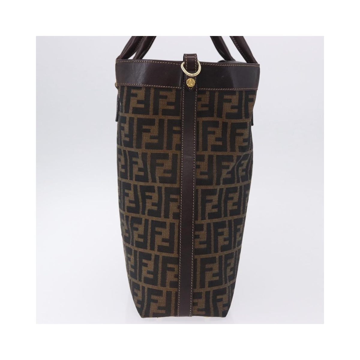 Fendi - Sac À Main Vintage Zucca Toile - Marron