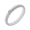 Cartier - Bague 1895 Wedding Band 2.2 Mm Platinum - Argent