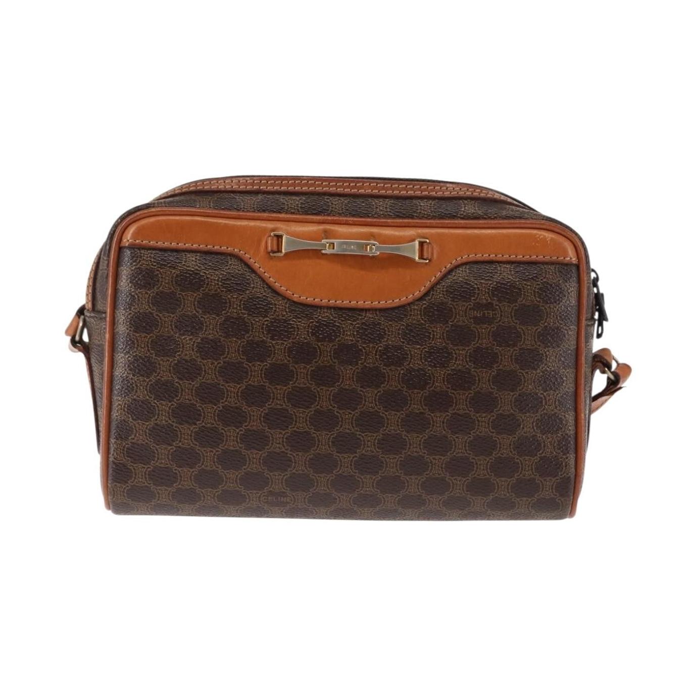 Celine Macadam Shoulder Bag PVC Leather Product Image