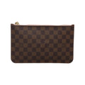 Louis Vuitton - Sac Neverfull Pochette Mm Toile - Marron