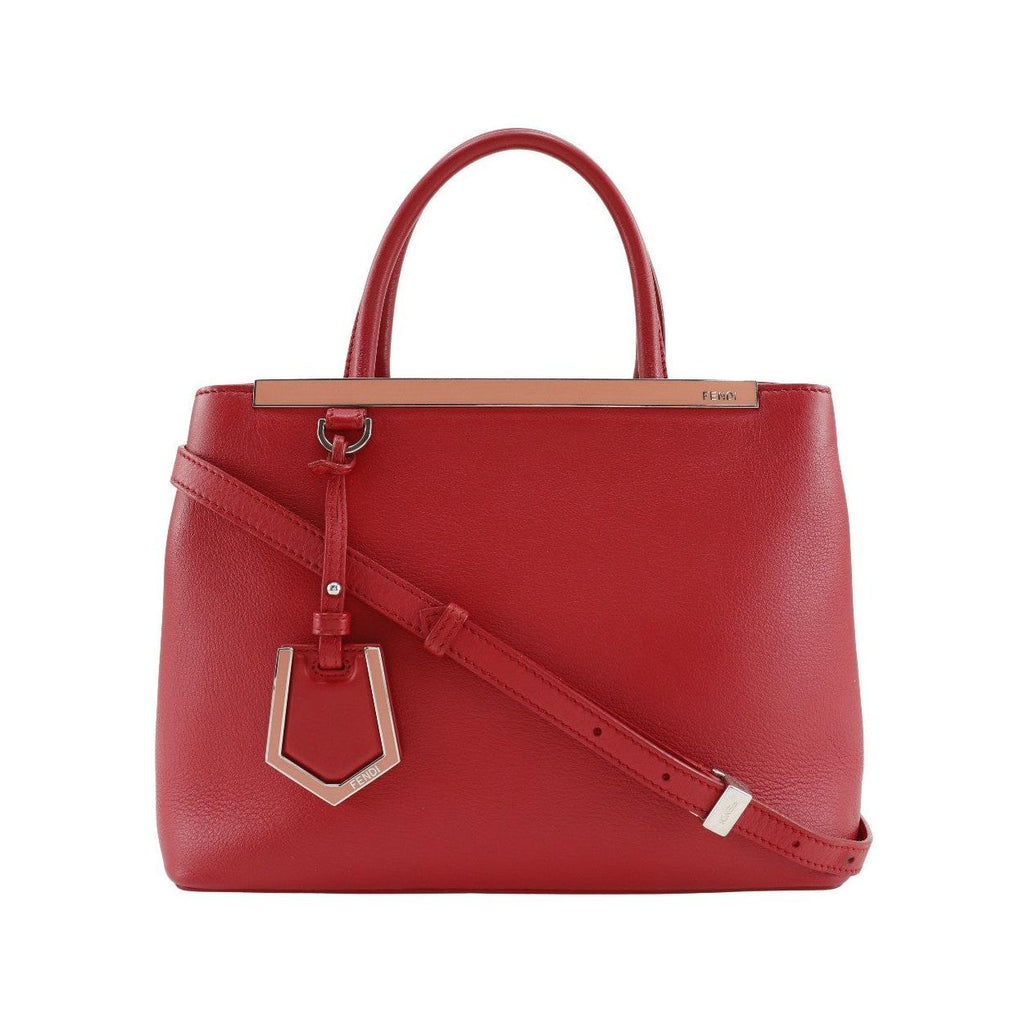 Fendi - Cabas 2Jours Bag Petite Calfskin - Rouge