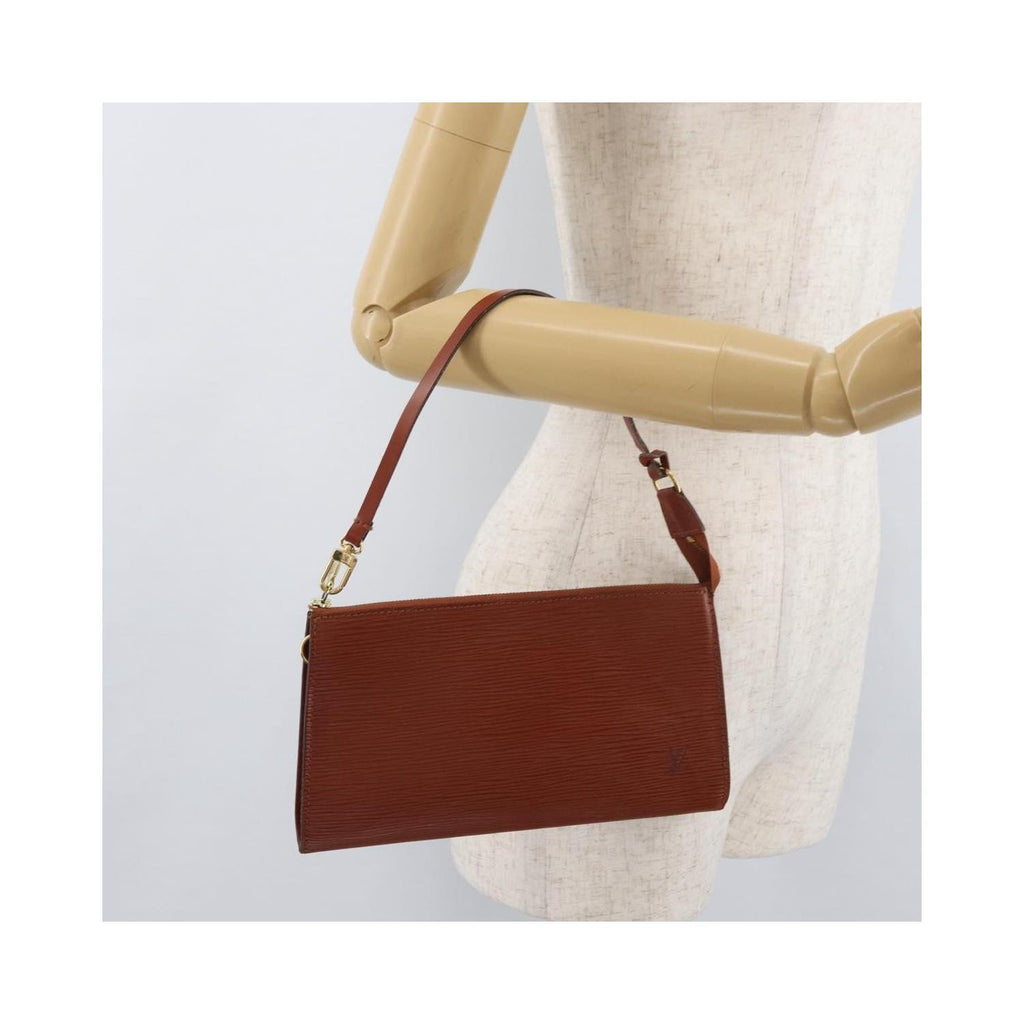 Louis Vuitton - Pochette Accessoires leather pouch - Brown
