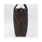Fendi - Sac À Main Vintage Zucca Toile - Marron