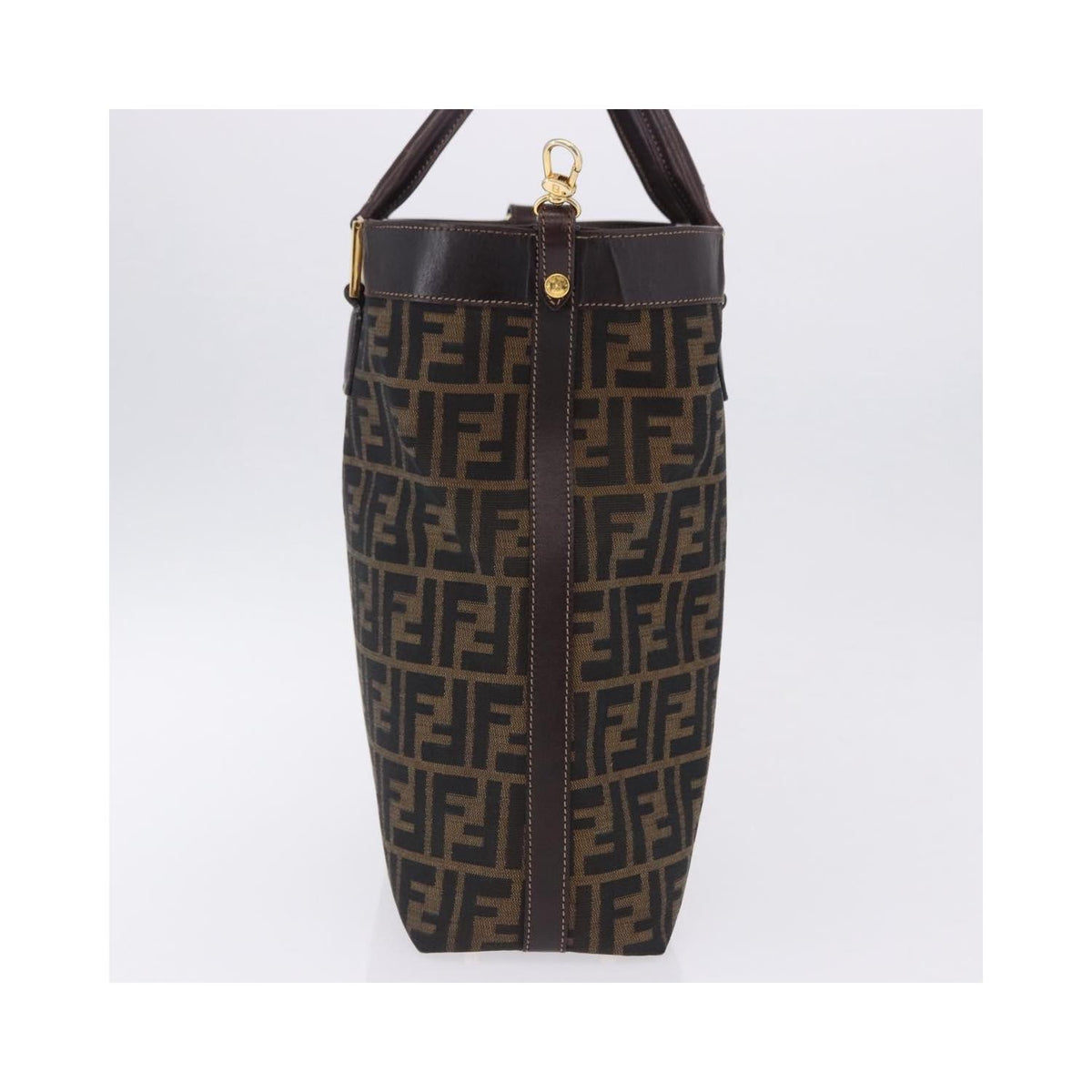 Fendi - Sac À Main Vintage Zucca Toile - Marron