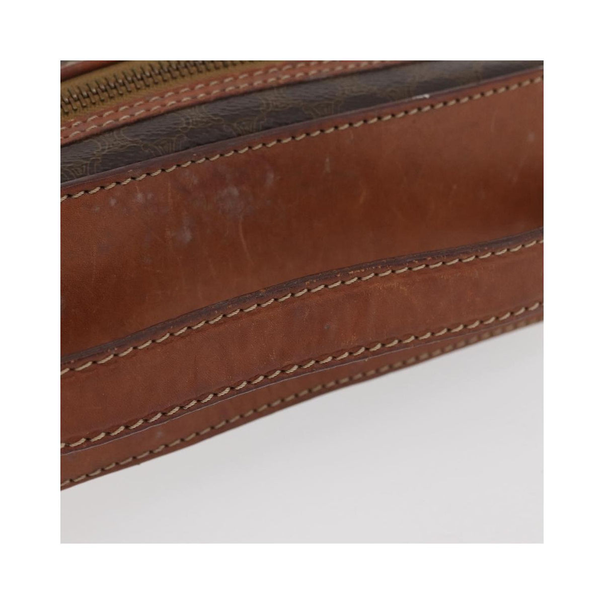 Celine - Pochette Macadam Vanity Toile - Marron