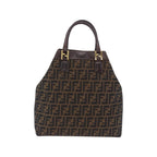 Fendi - Sac À Main Vintage Zucca Toile - Marron