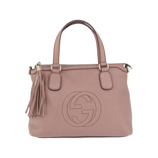 Gucci - Cabas Soho Working Large Cuir - Rose