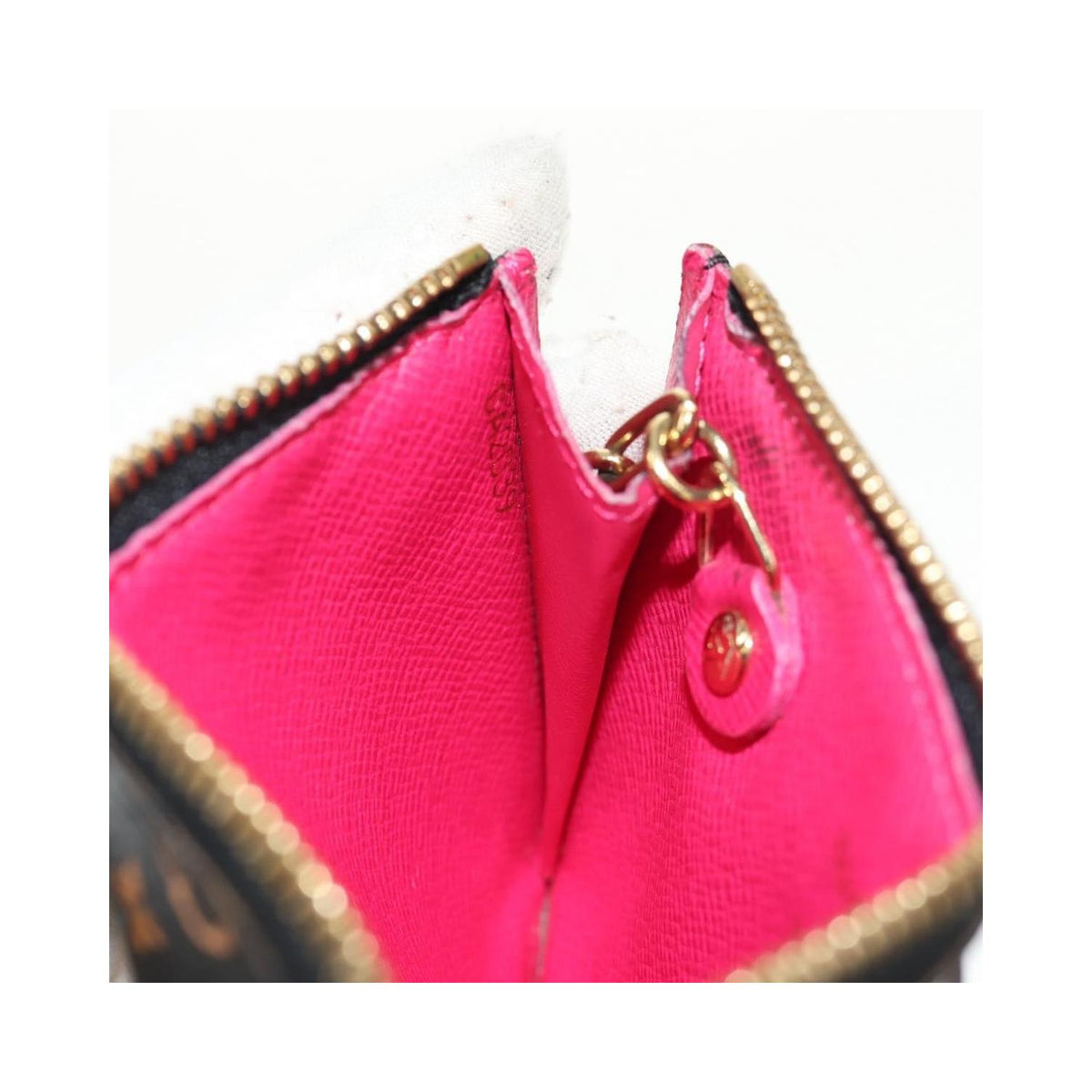 Louis Vuitton - Portefeuille Pochette Clés Nm Toile - Noir