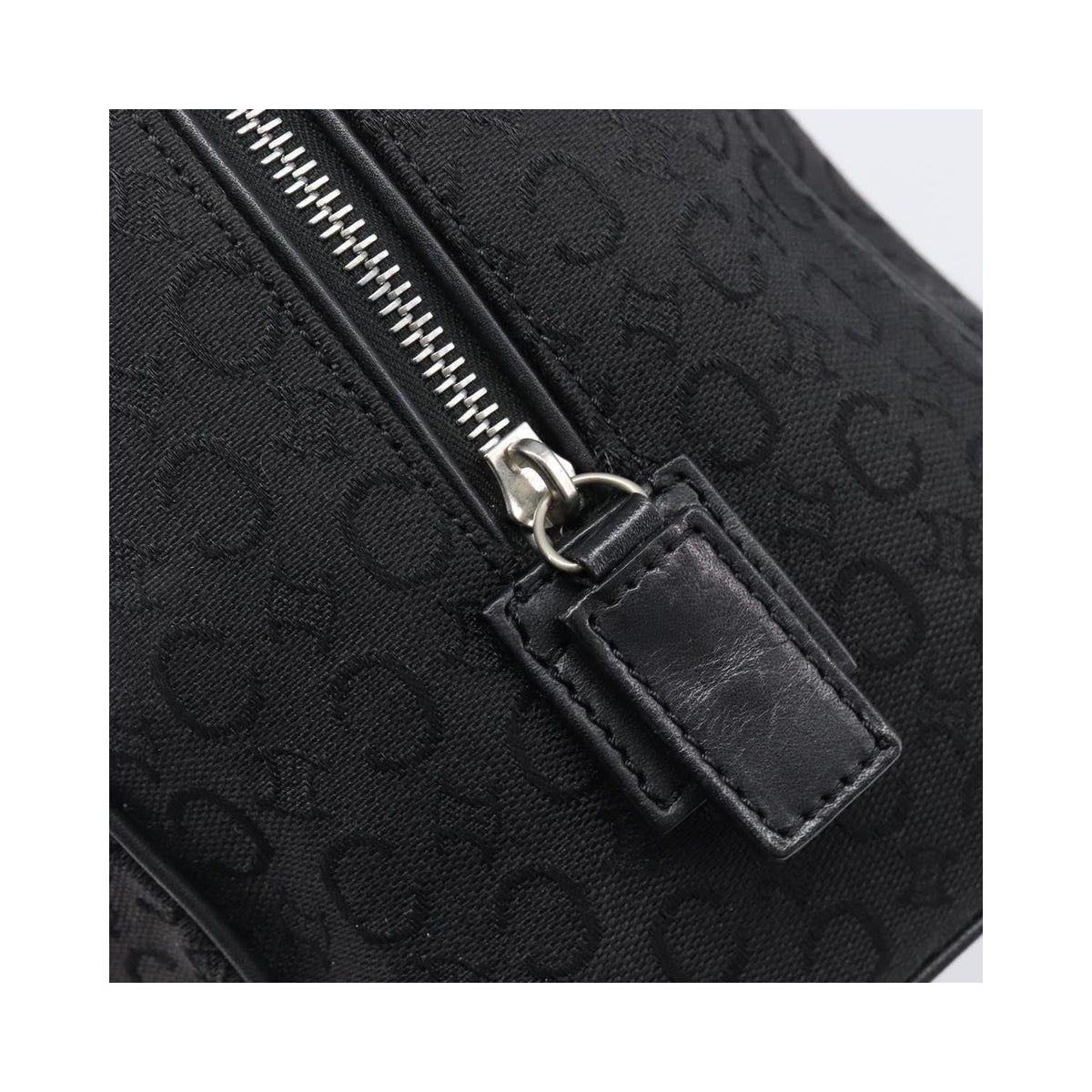 Celine - Sac À Main Boston Toile - Noir