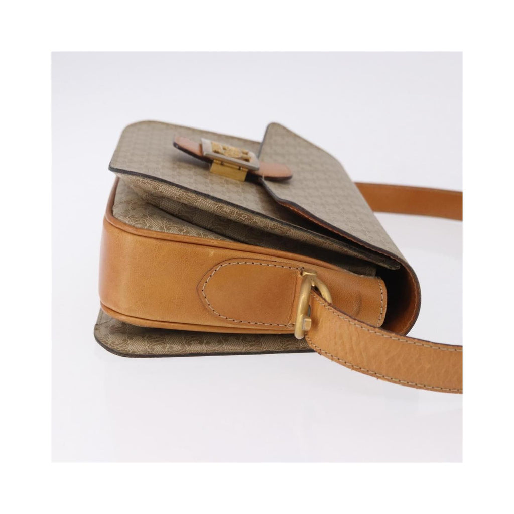 Celine - Sac Porté Épaule Macadam Small Toile - Beige