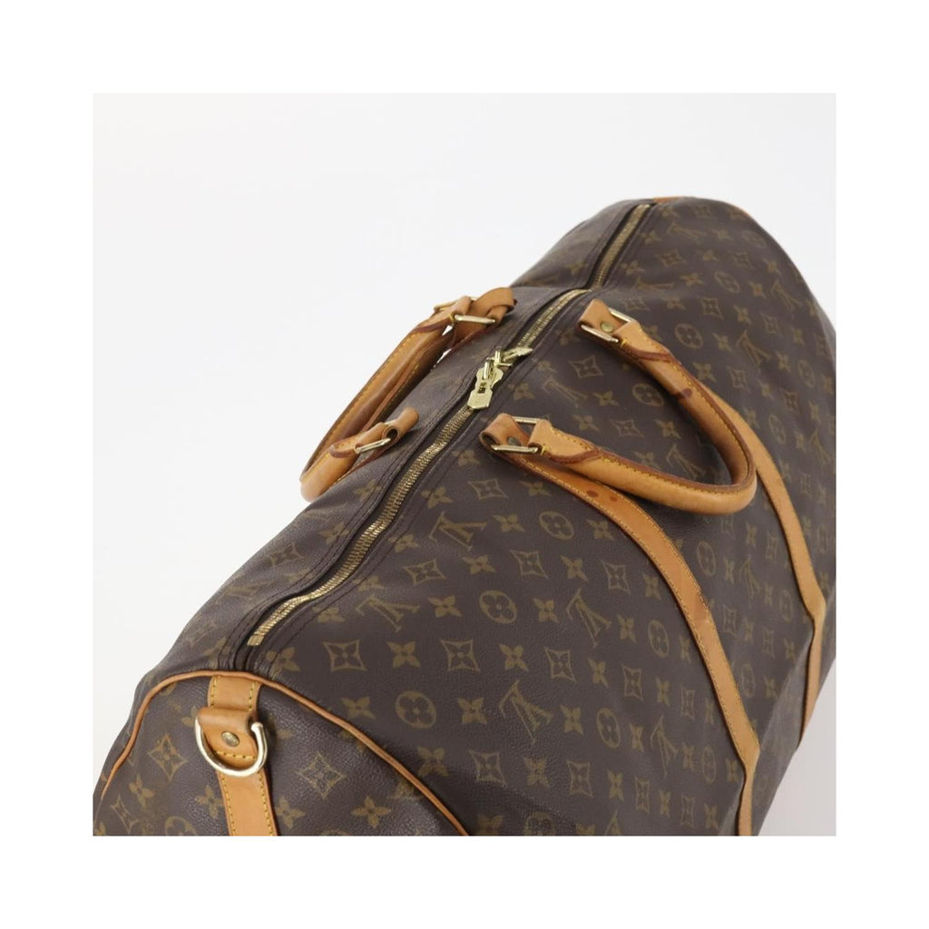 Louis Vuitton - Sac De Voyage Keepall Bandouliere 60 Toile - Marron