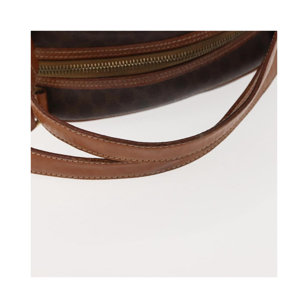 Celine - Macadam Medium Handväska I Canvas - Brun