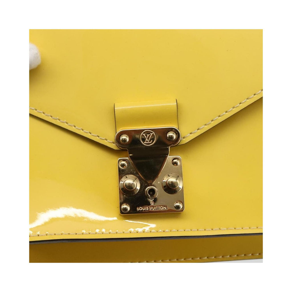 Louis Vuitton - Borsa a mano Monceau BB in pelle verniciata - Giallo