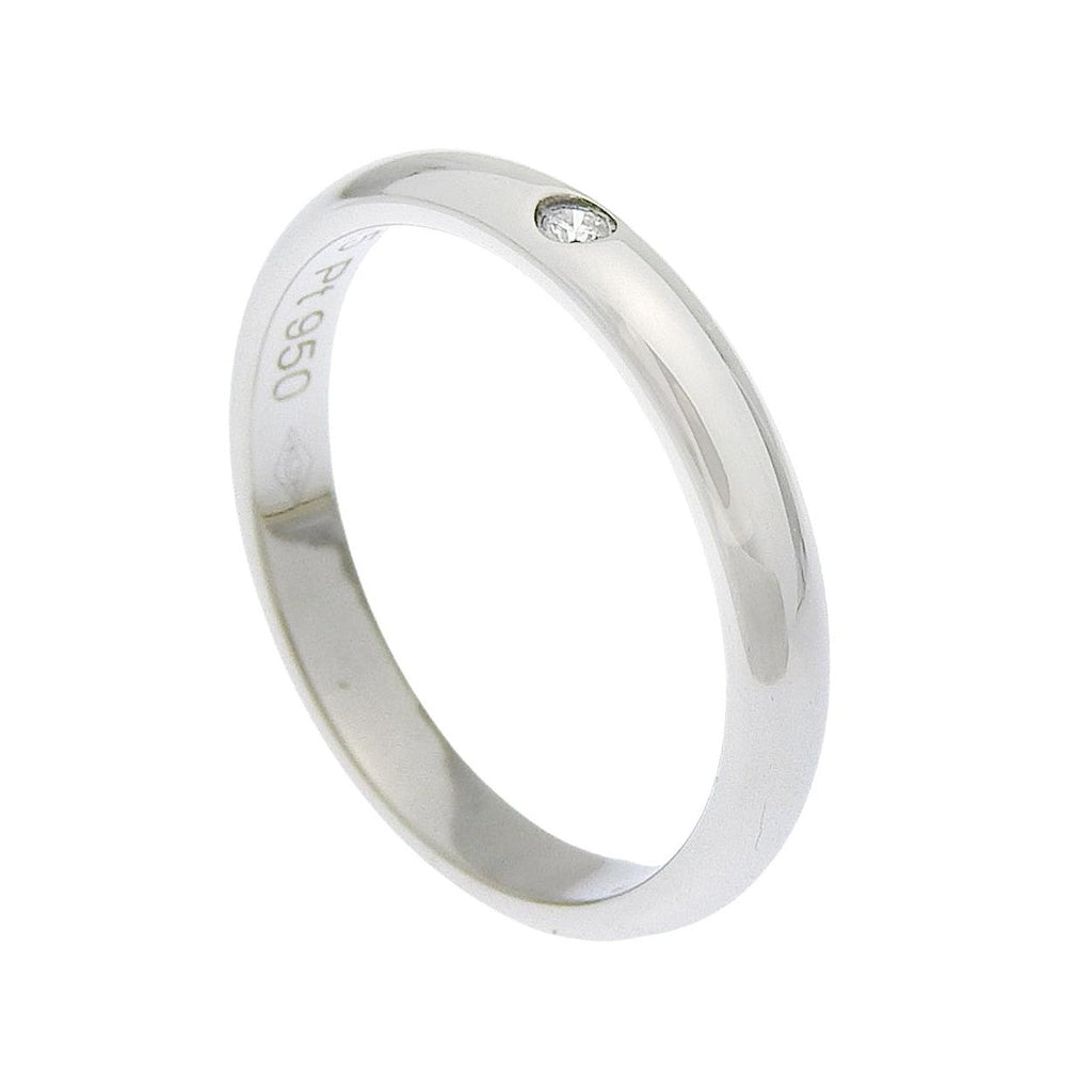 Cartier - Bague 1895 Wedding Band 2.2 Mm Platinum - Argent