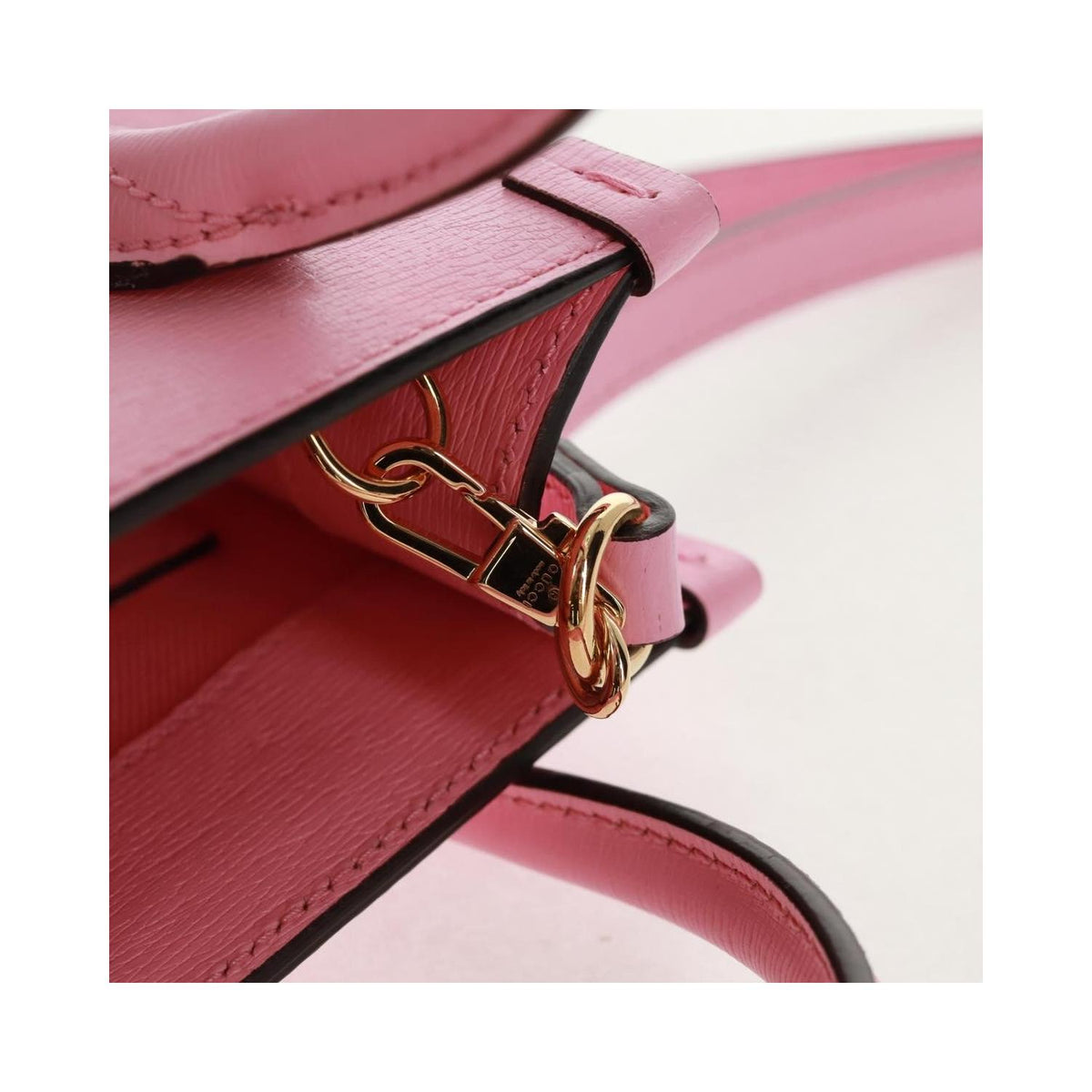 Gucci - Shopper Vertical Tote Mini i læder - Lyserød