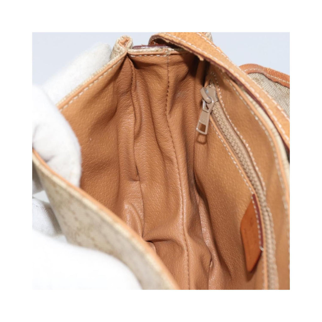 Celine - Borsa a spalla Macadam in PVC - Beige