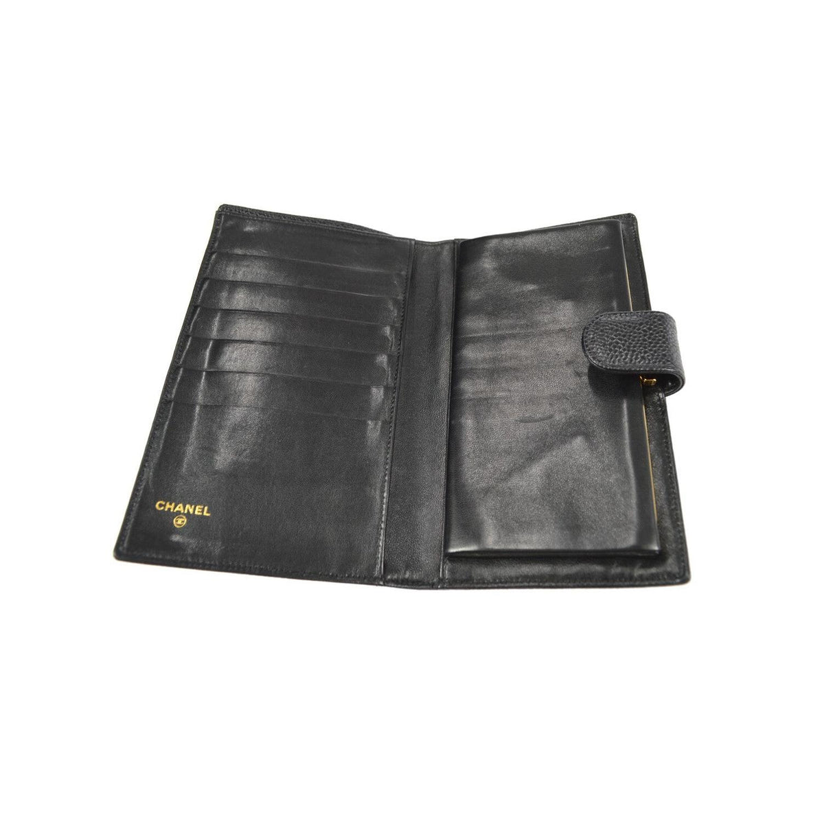 Chanel - Portefeuille Timeless Cc French Long Cuir - Noir