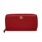 Gucci GG Marmont Zip Around Wallet Leather Product Image