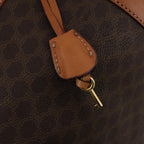 Celine - Sac À Main Boston Large Pvc - Marron