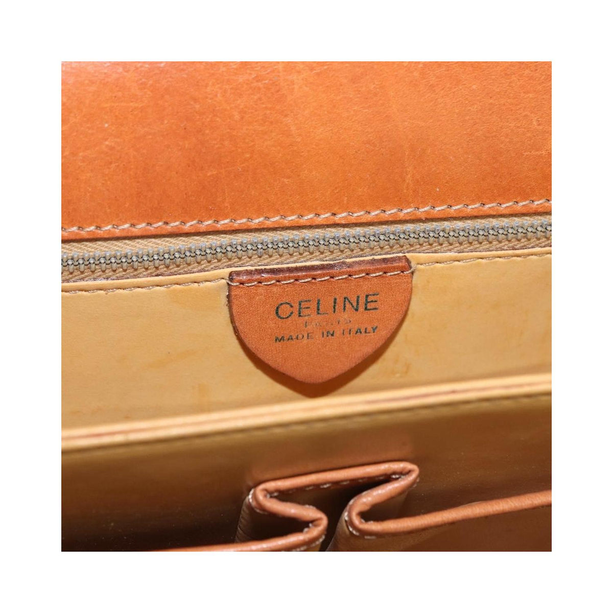 Celine - Sac Porté Épaule Macadam Small Toile - Beige