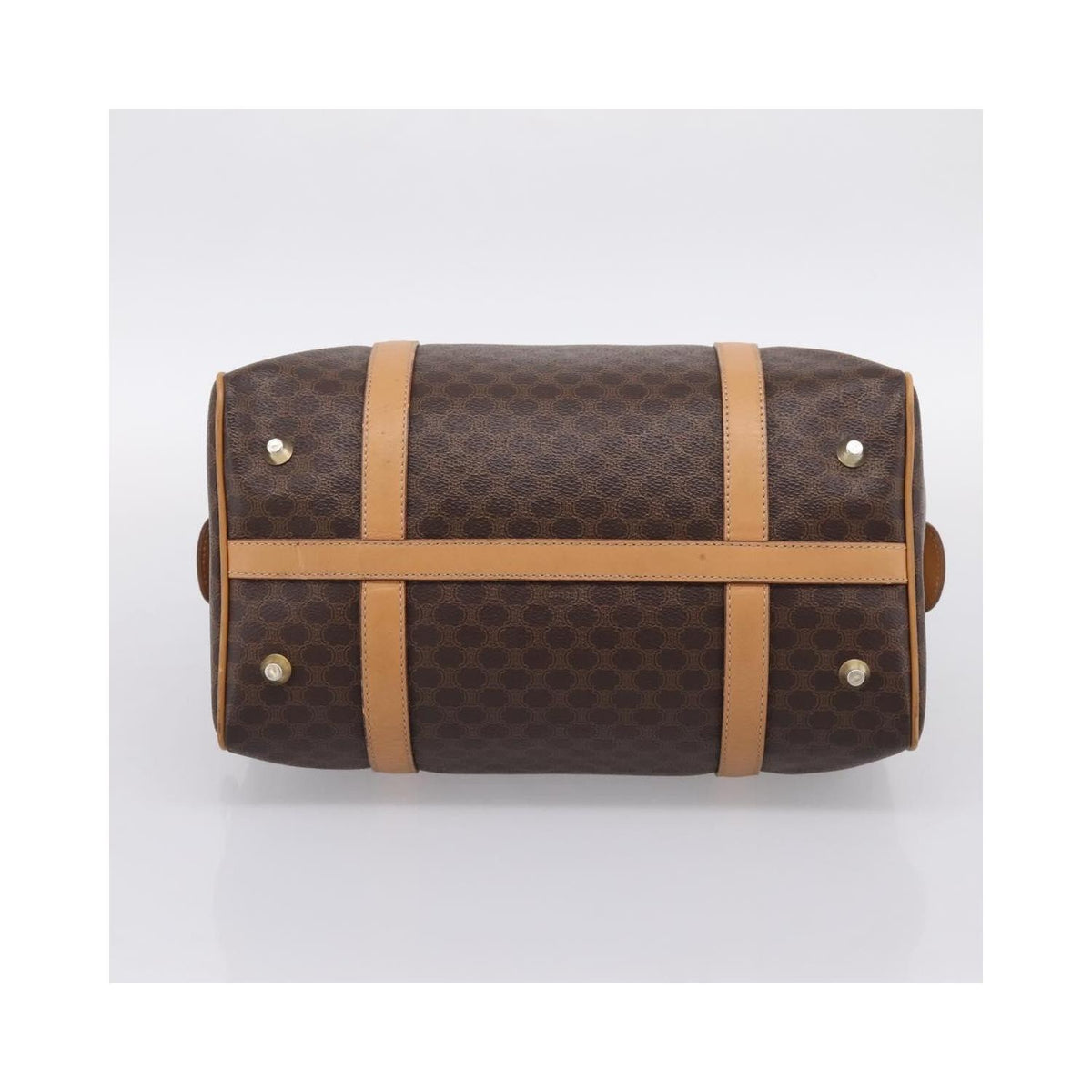 Celine - Sac De Voyage Boston Toile - Marron
