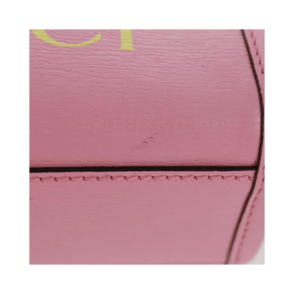 Gucci - Shopper Vertical Tote Mini i læder - Lyserød