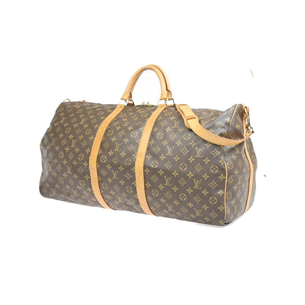 Louis Vuitton - Sac De Voyage Keepall Bandouliere 60 Toile - Marron