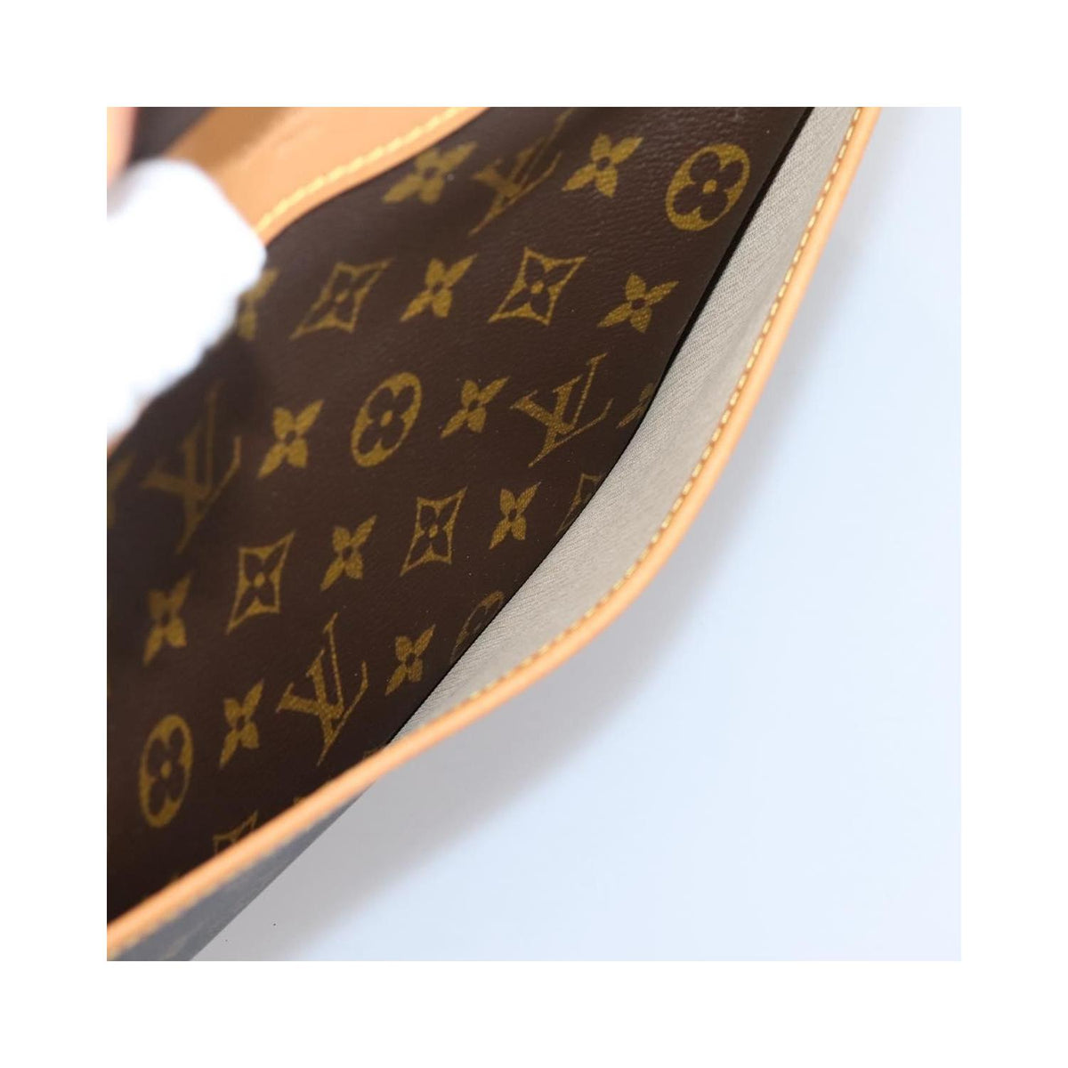 Louis Vuitton - Sac À Main Deauville Mini Toile - Marron
