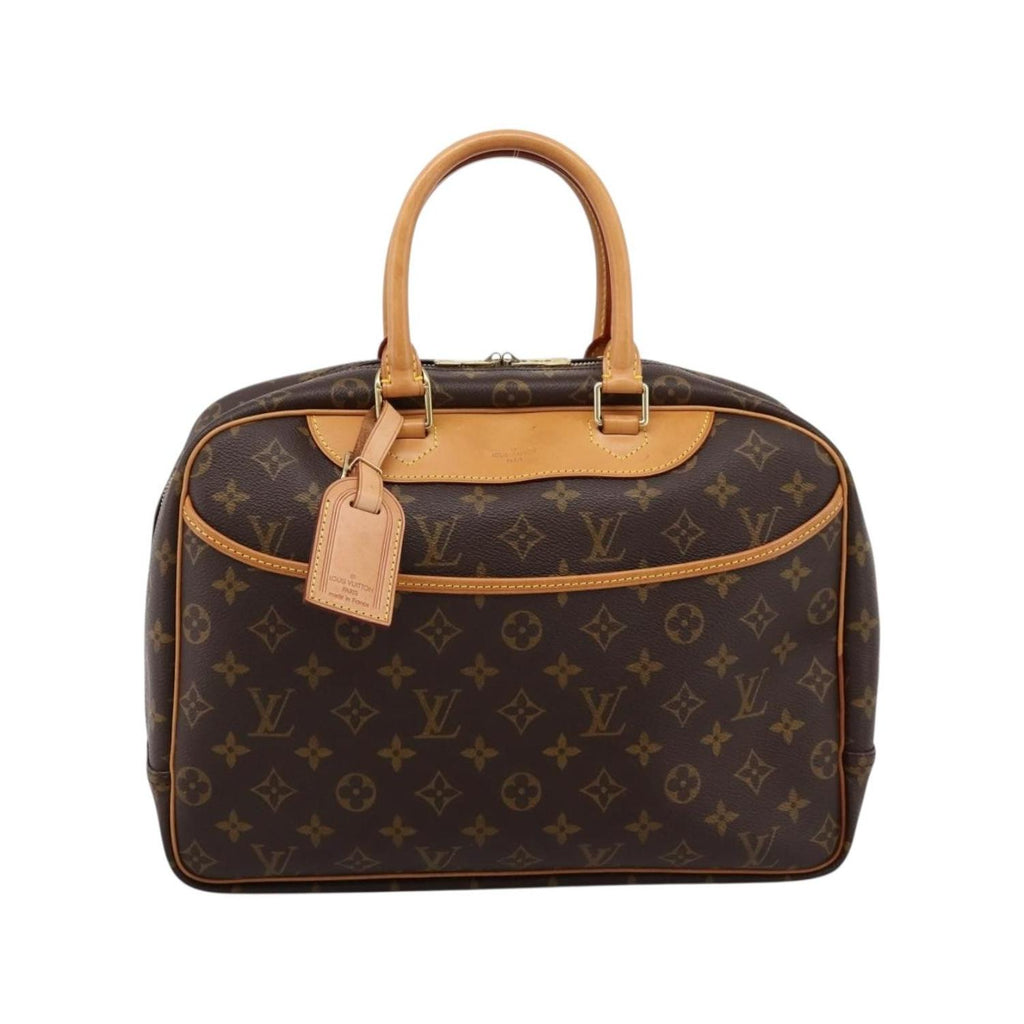 Louis Vuitton - Sac À Main Deauville Mini Toile - Marron