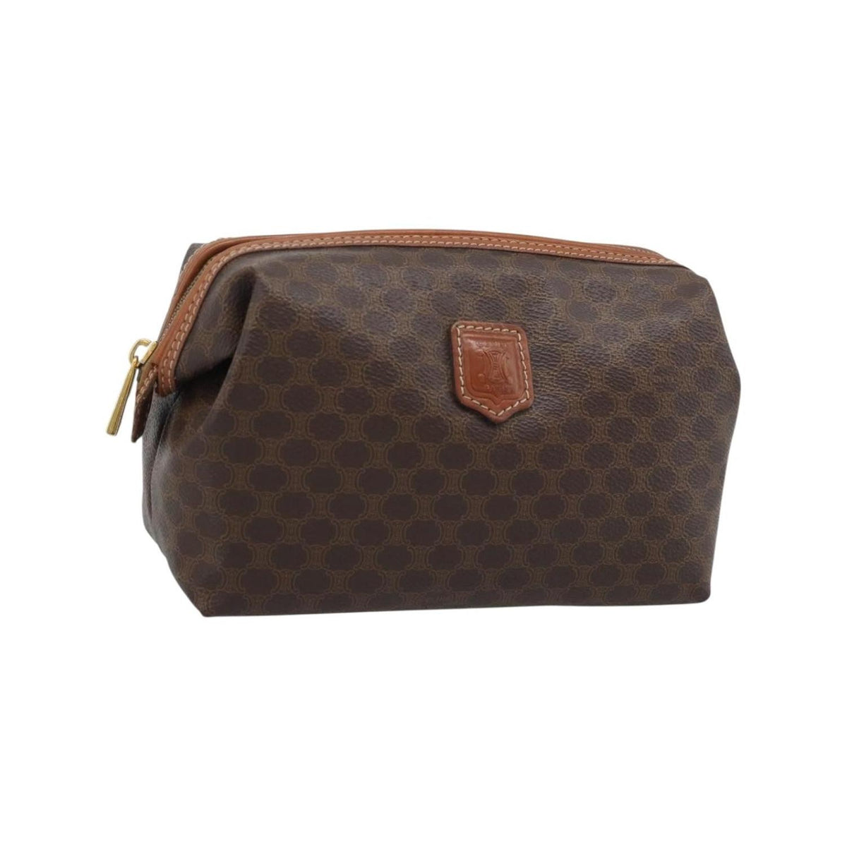 Celine - Pochette C Macadam Toile - Marron