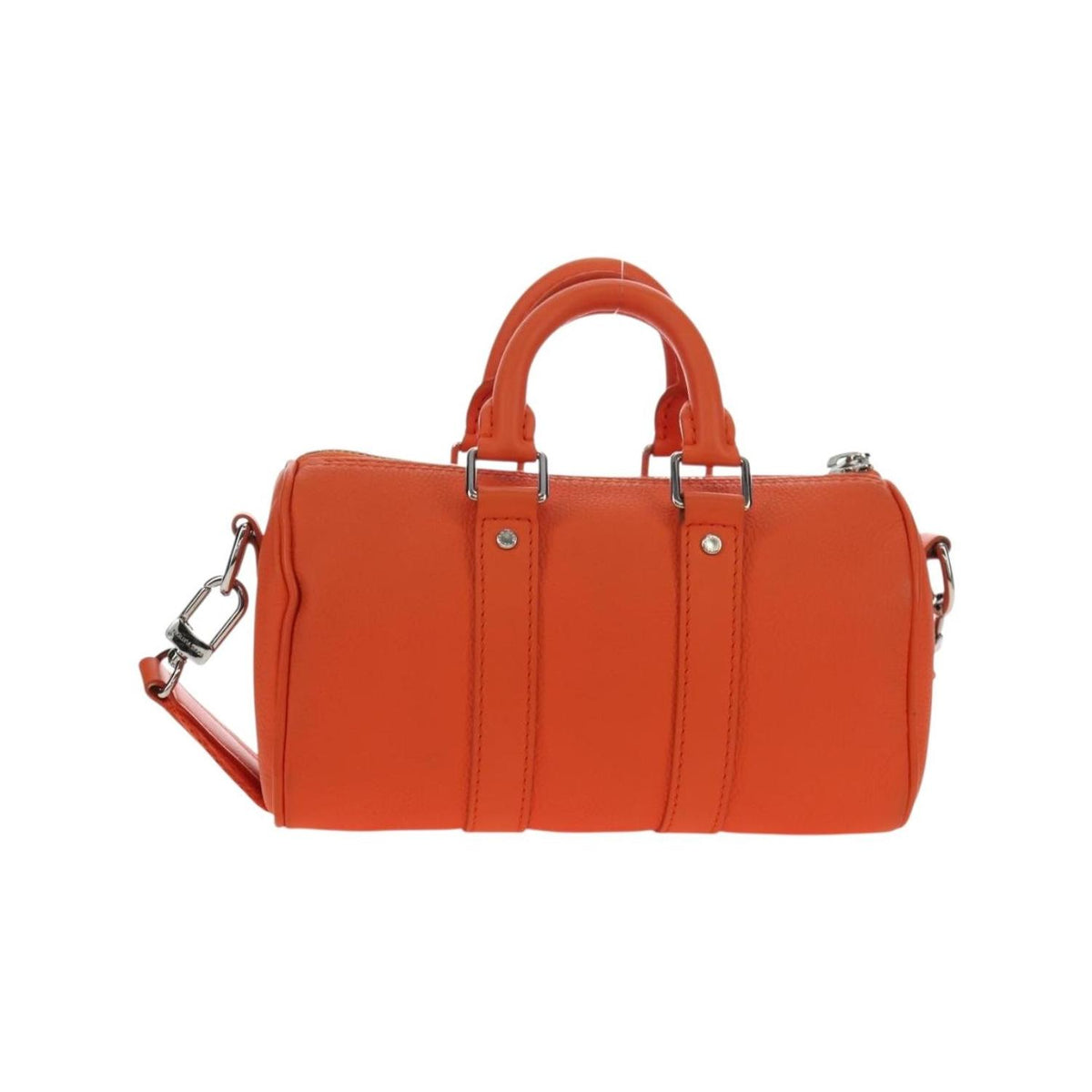 Louis Vuitton - Sac Porté Épaule City Keepall Cuir - Orange