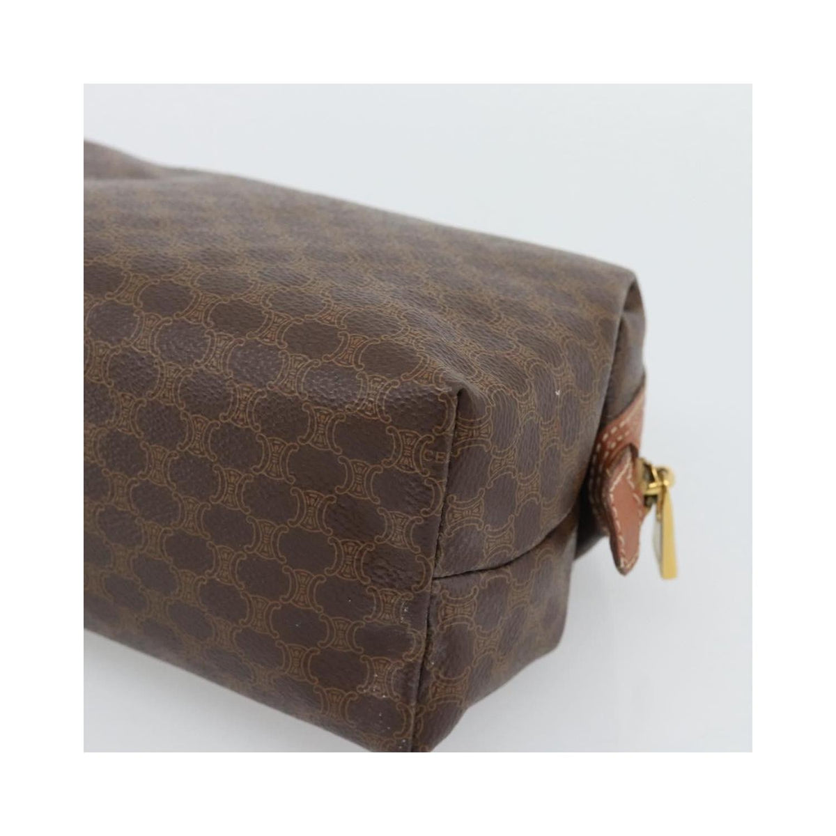 Celine - Pochette C Macadam Toile - Marron