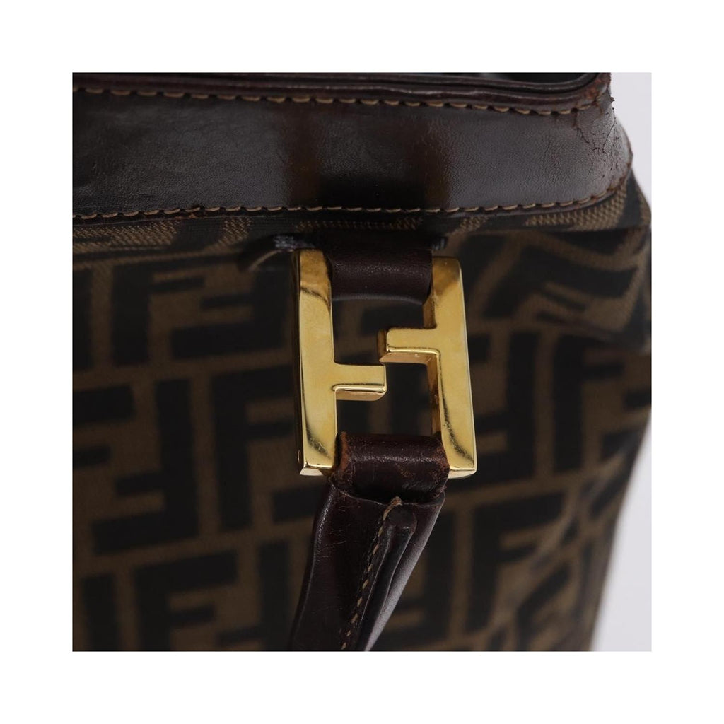Fendi - Sac À Main Vintage Zucca Toile - Marron