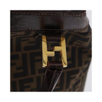 Fendi - Sac À Main Vintage Zucca Toile - Marron