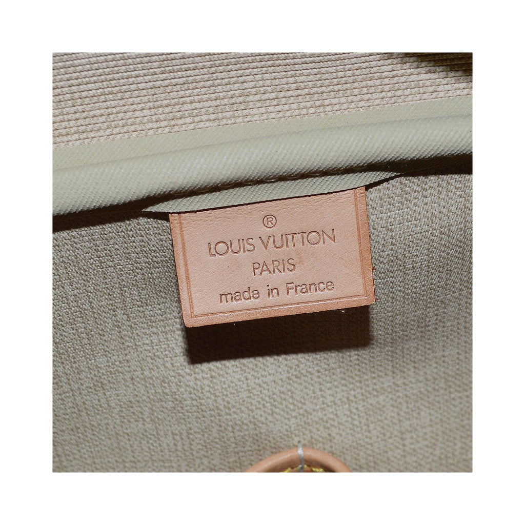 Louis Vuitton - Sac À Main Deauville Mini Toile - Marron