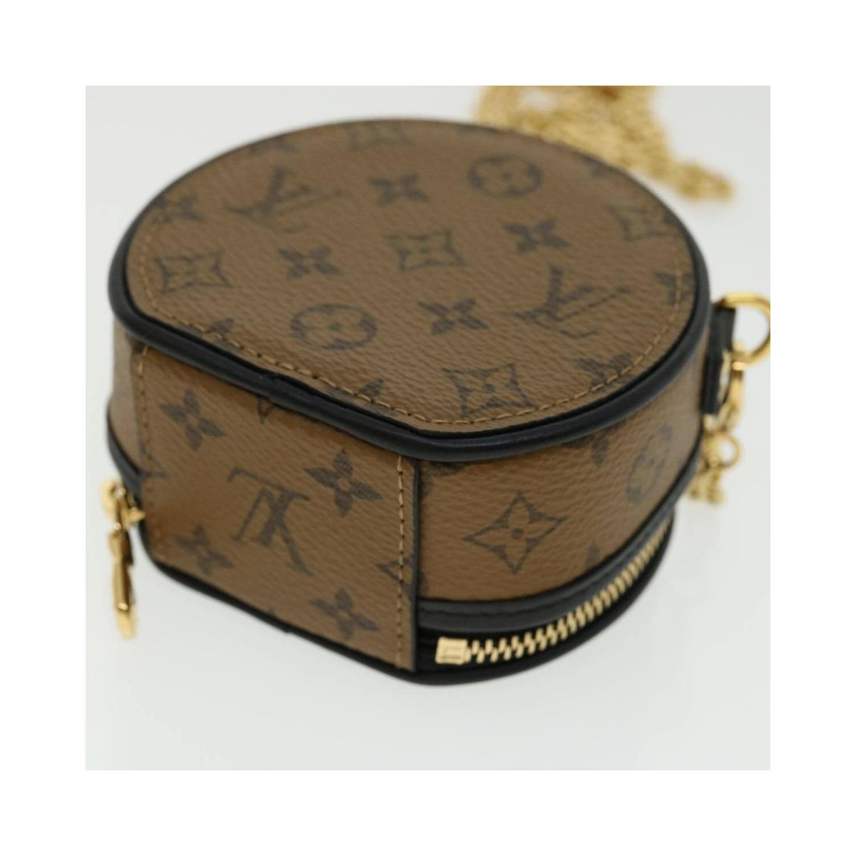 Louis Vuitton - Sac Boite Chapeau Souple Bag Toile - Marron