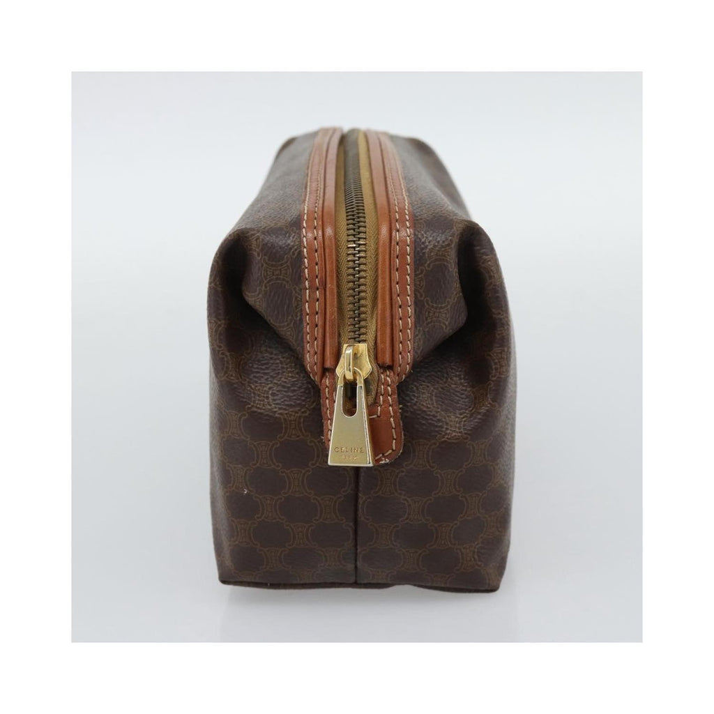 Celine - Pochette C Macadam Toile - Marron
