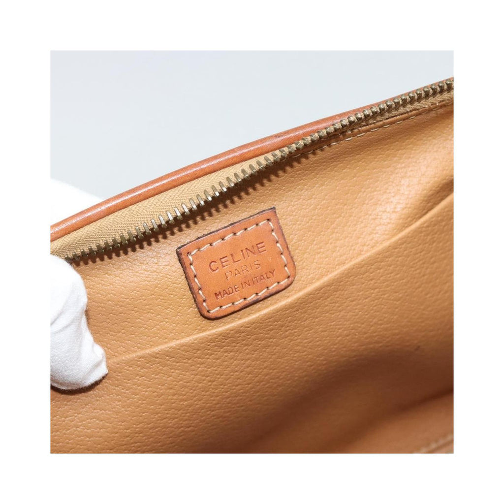 Celine - Pochette C Macadam Toile - Marron