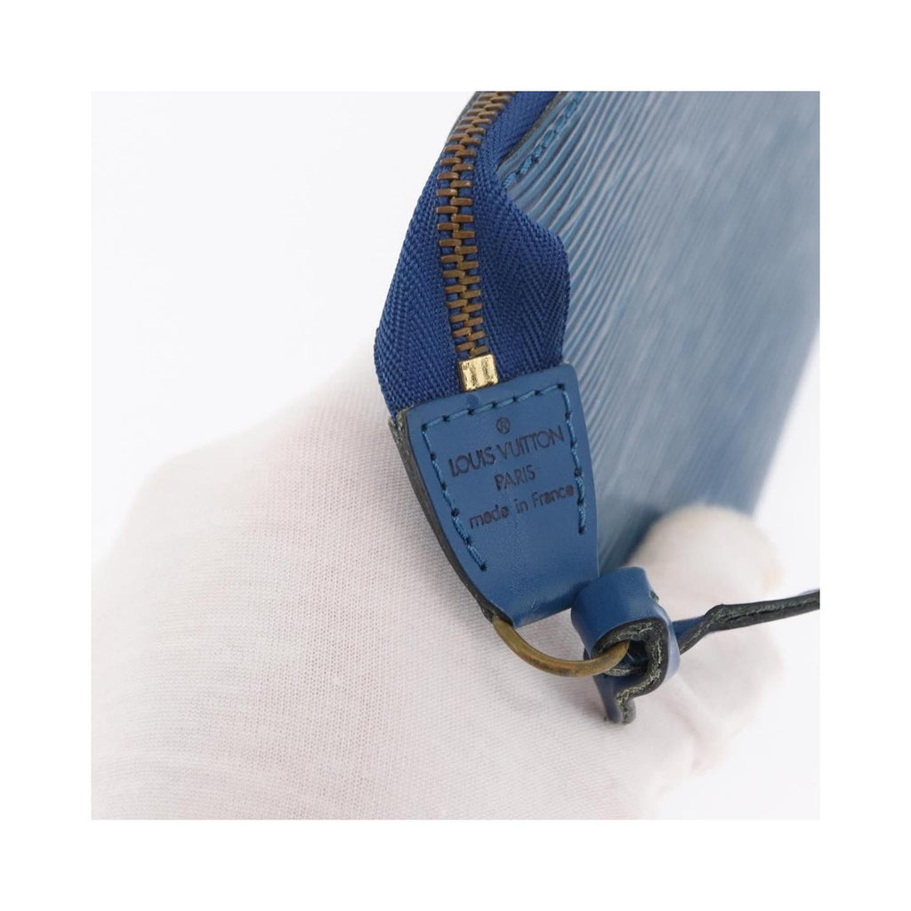 Louis Vuitton - Pochette Pochette Accessoires Cuir - Bleu