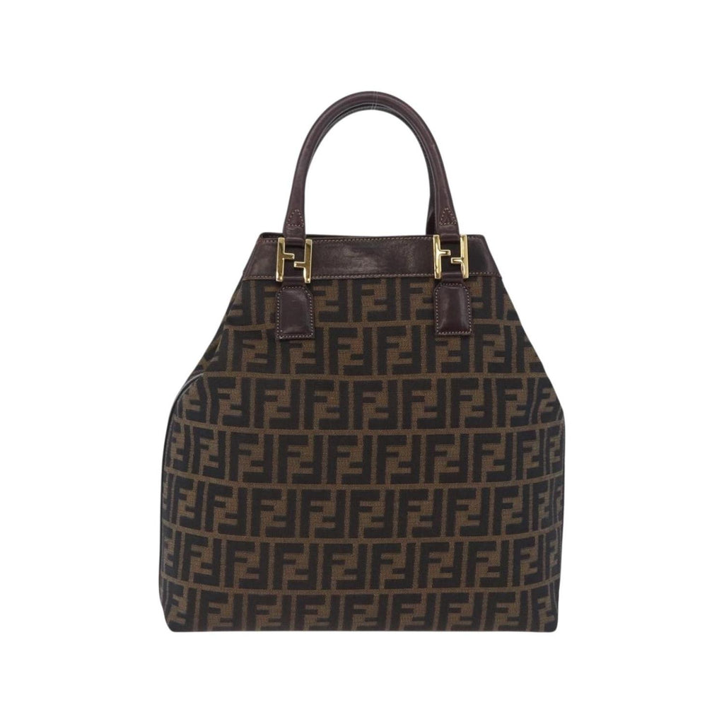 Fendi - Sac À Main Vintage Zucca Toile - Marron
