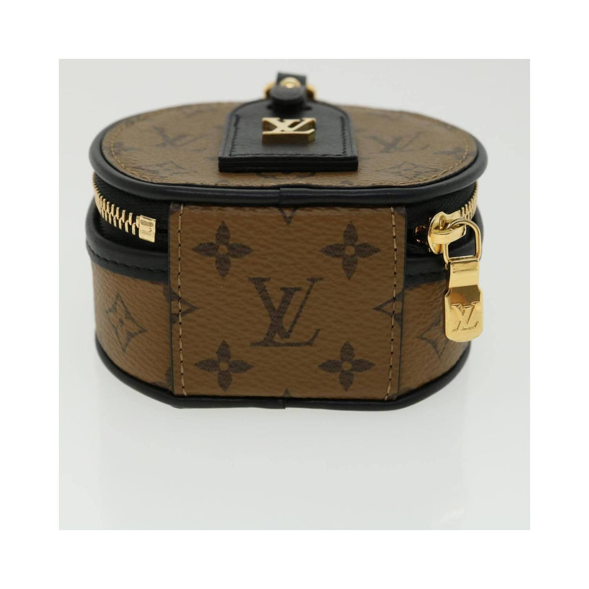 Louis Vuitton - Sac Boite Chapeau Souple Bag Toile - Marron