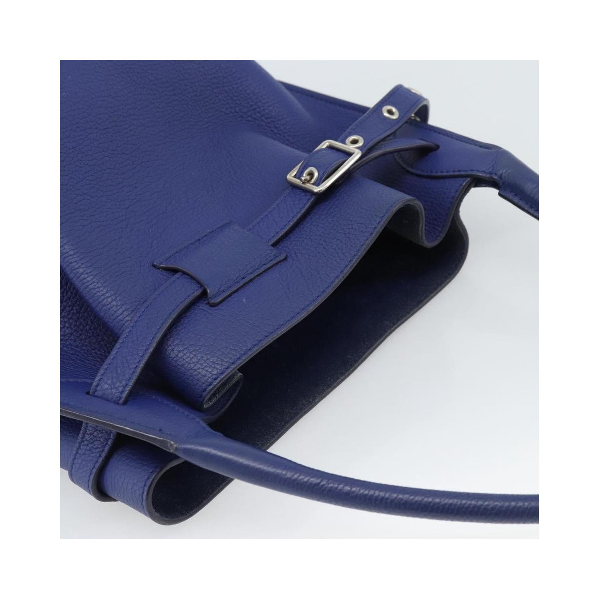Celine - Sac À Main Big Bag Bucket Nano Cuir - Bleu