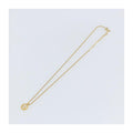 Christian Dior CD Round Pendant Necklace Metal Product Image