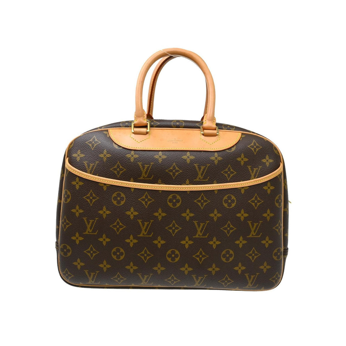 Louis Vuitton - Sac À Main Deauville Mini Toile - Marron
